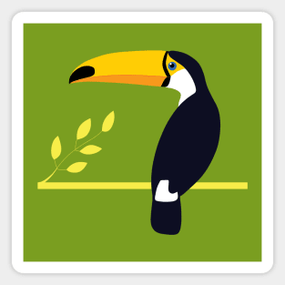 Toucan on a branch Magnet